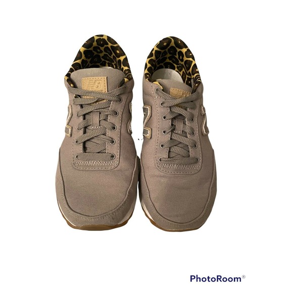 New Balance Grey /Tan / Cheetah Print Walking Shoes Women's Size 8 WZ501TLC - Picture 5 of 6